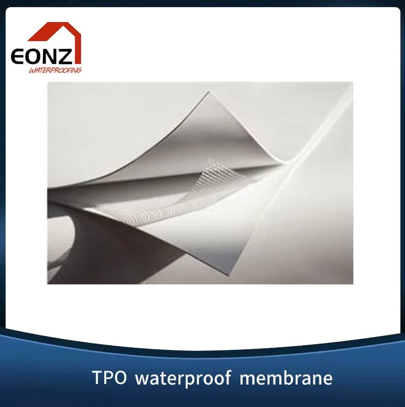 1.2mm/1.5mm Thermoplastic Polyolefin Waterproof Membrane/ Roofing Sheet From China