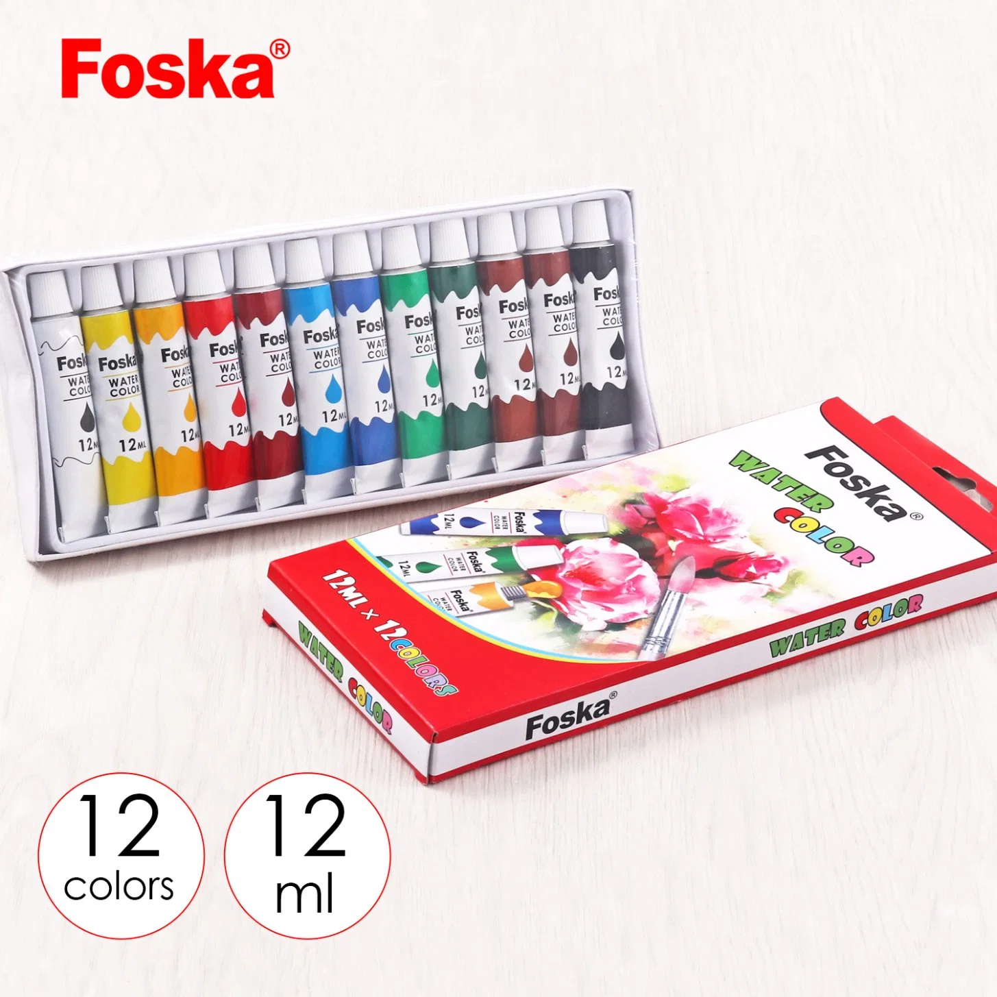 Foska Hochwertige Bunte Kinder Ölfarbe