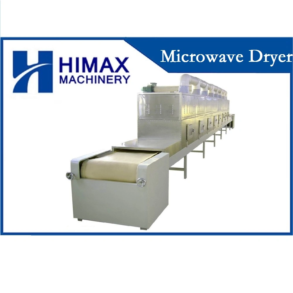 Industry Tunnel Continuous Water Cooling Microwave Dryer