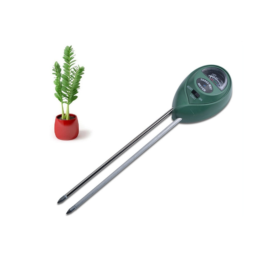 3 in 1 Soil Moisture Meter pH Value Sunlight Tester for Garden