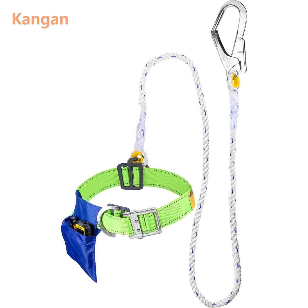 High-Strength Polyester Fall Protection Full Body Safety Harness Belt with D- Ring