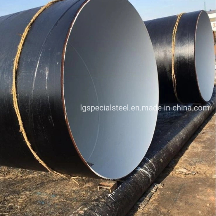 ASTM A53 A252 A106 Pipe Anti Corrosion Coating High Solid Epoxy Wear-Resisting Coating Epoxy Coal Tar Pitch Anticorrosive Carbon Steel Pipe