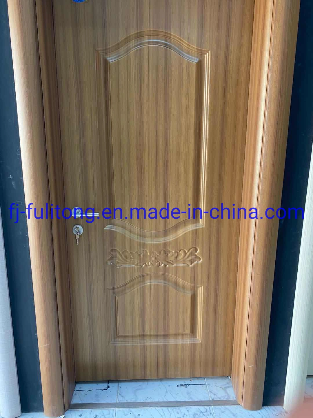 Internal Room Patio Steel Sliding Glass Shutter Wooden Door