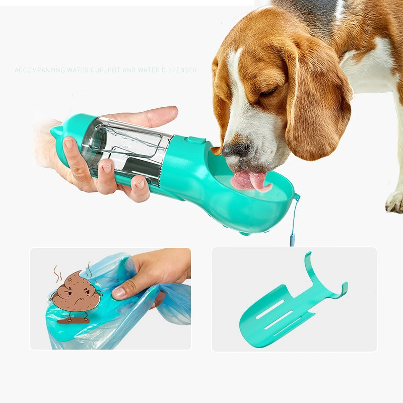 Wholesale/Supplier Portable Dog Water Bottle Food 3in1 Pets Travel Water Feeder Dog Travel Water Bowl Custom Logo Pet Accessories
