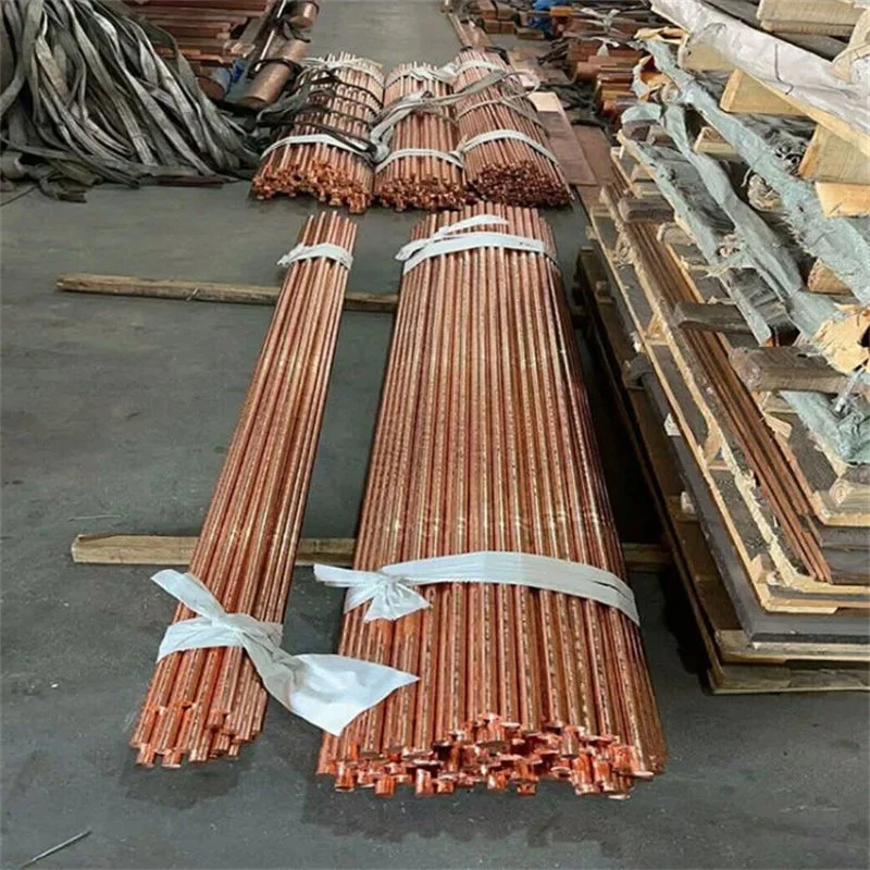 High quality/High cost performance  C11000 C101 Dia 2-90mm Round Rod Copper Bar Hard 99.9% Pure Copper Rod/Bar