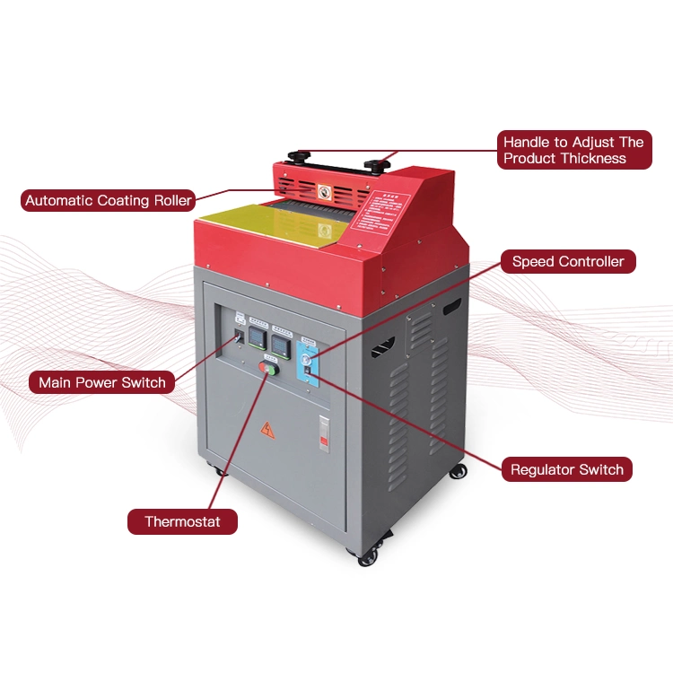 Hot Melt Powder Laminating Machine for Hot Melt Glue Coating