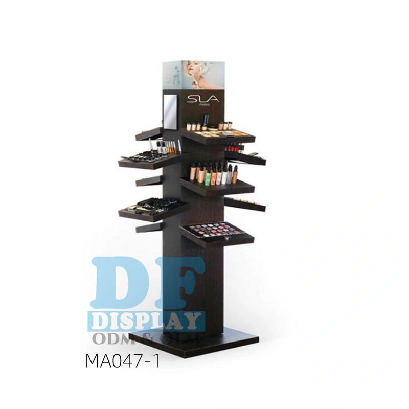 Health and Beauty Products Lipstick /Nail Polish/ Eye Shadow Cosmetic Display Stand Makeup Display Stand Rack Specialty Store