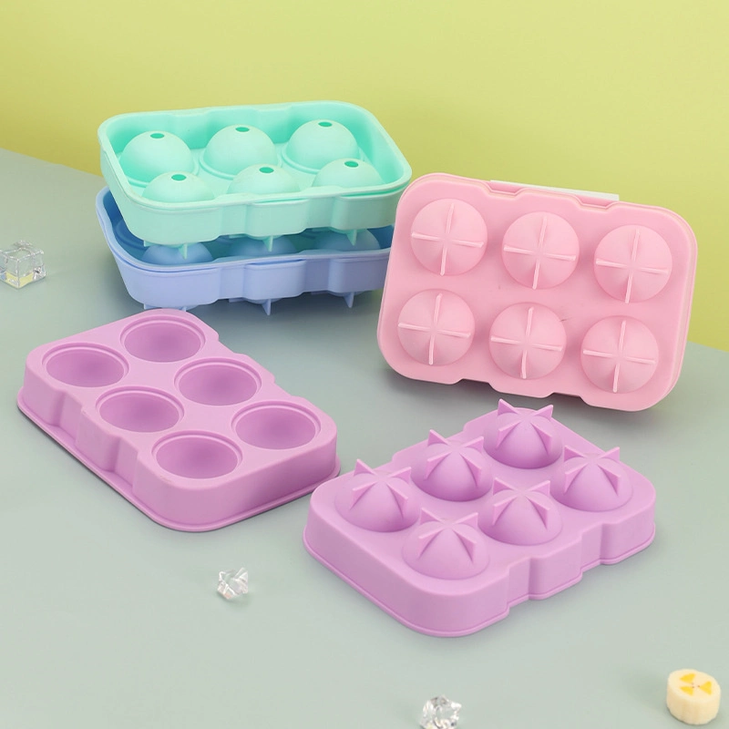 Amazon Hot Sell Ice Tray for Round Ice Cubes