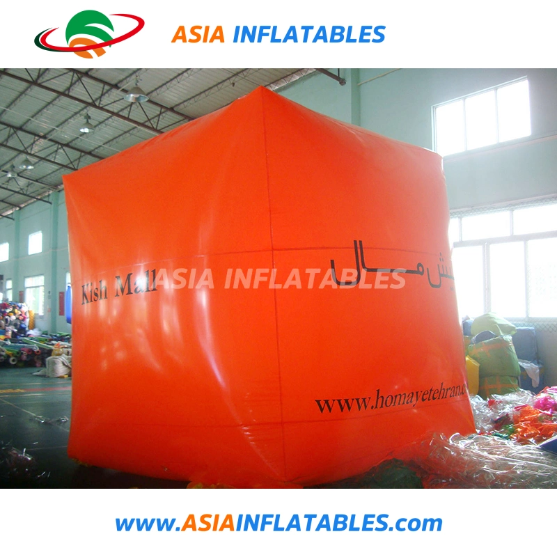 Square Cube Inflatable PVC Balloon with Logo for Promotion