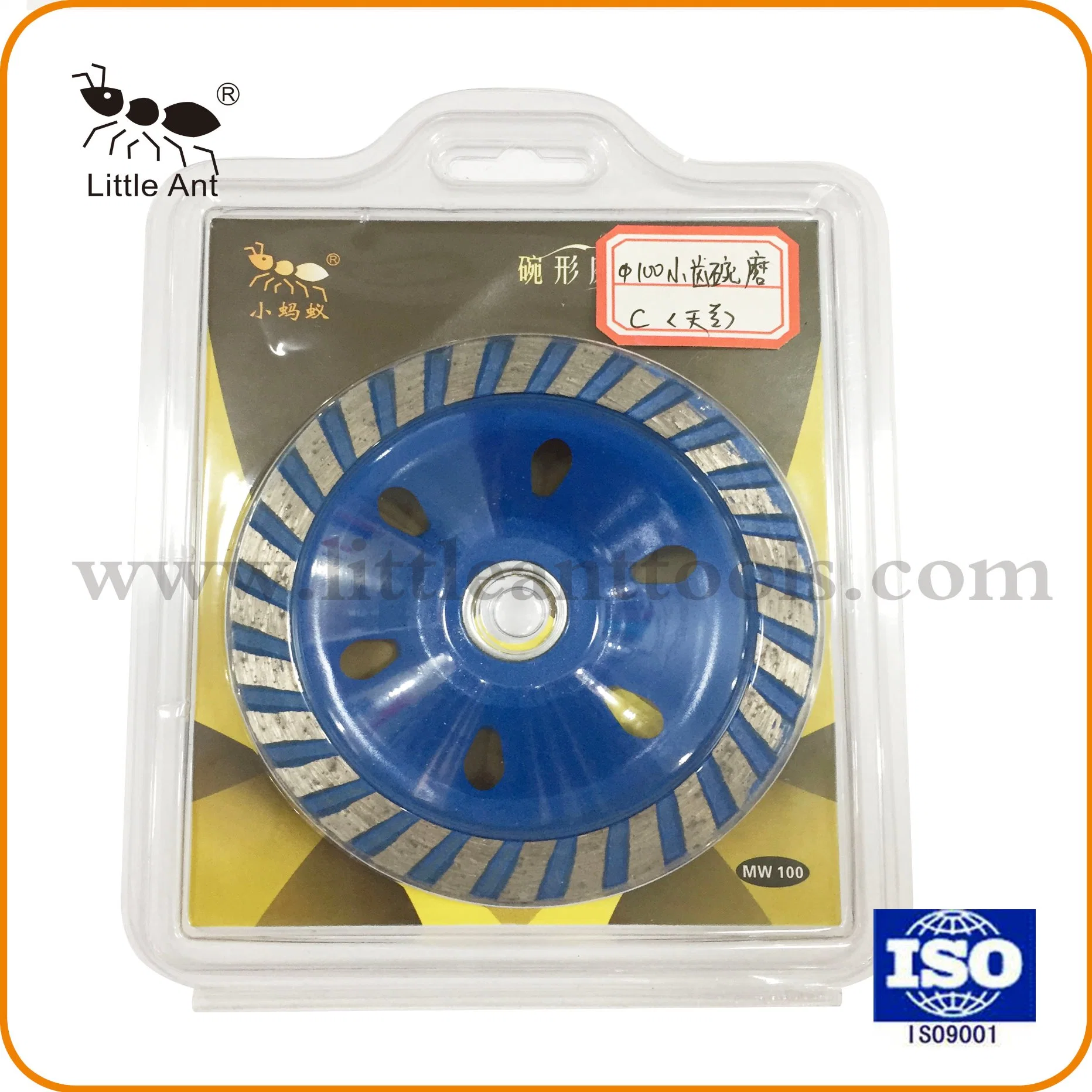 China Little Ant Factory Manufacture Diamond Cup Grinding Wheel