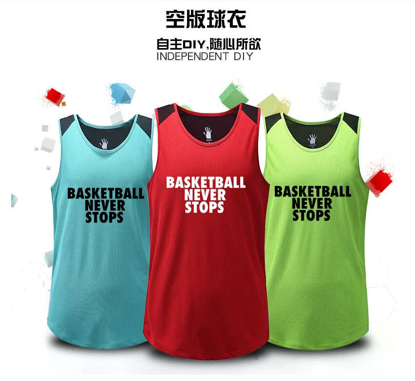 Mesh Fabric Wholesale Breathable Dry Fit Sublimated Printing Custom Reversible Basketball Jersey
