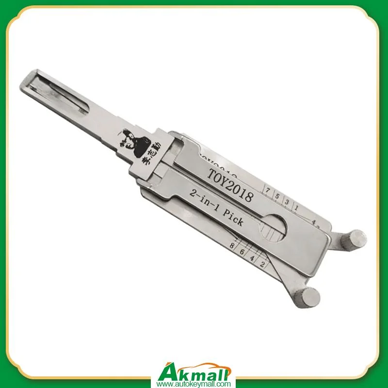 Original Lishi Toy2018 2-in-1 Auto Lock Pick & Decoder