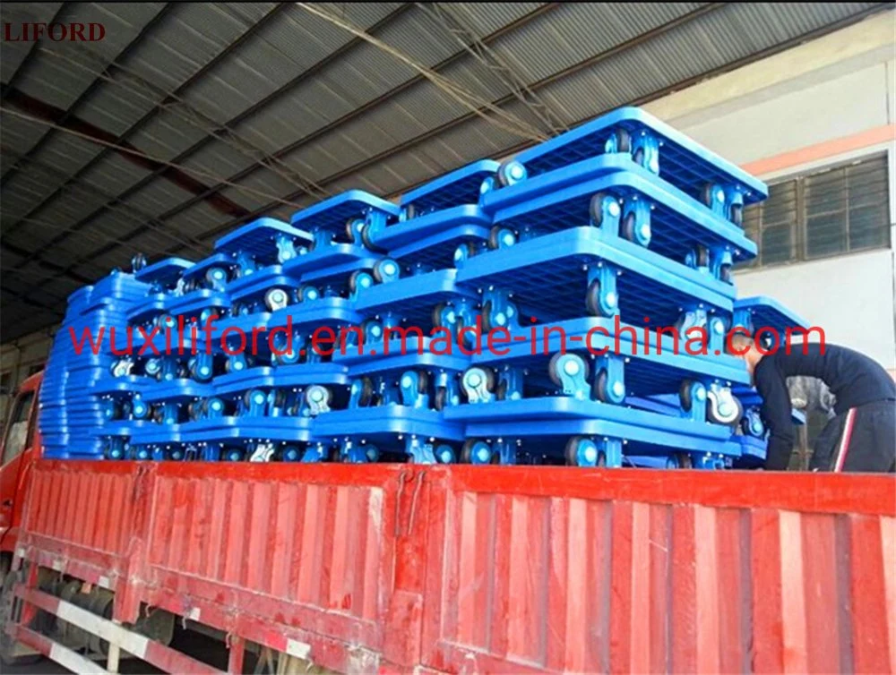 Load 250 Kg 825*500*890 Flat Platform Collapsible Plastic Trolley/Handcart/Push Cart