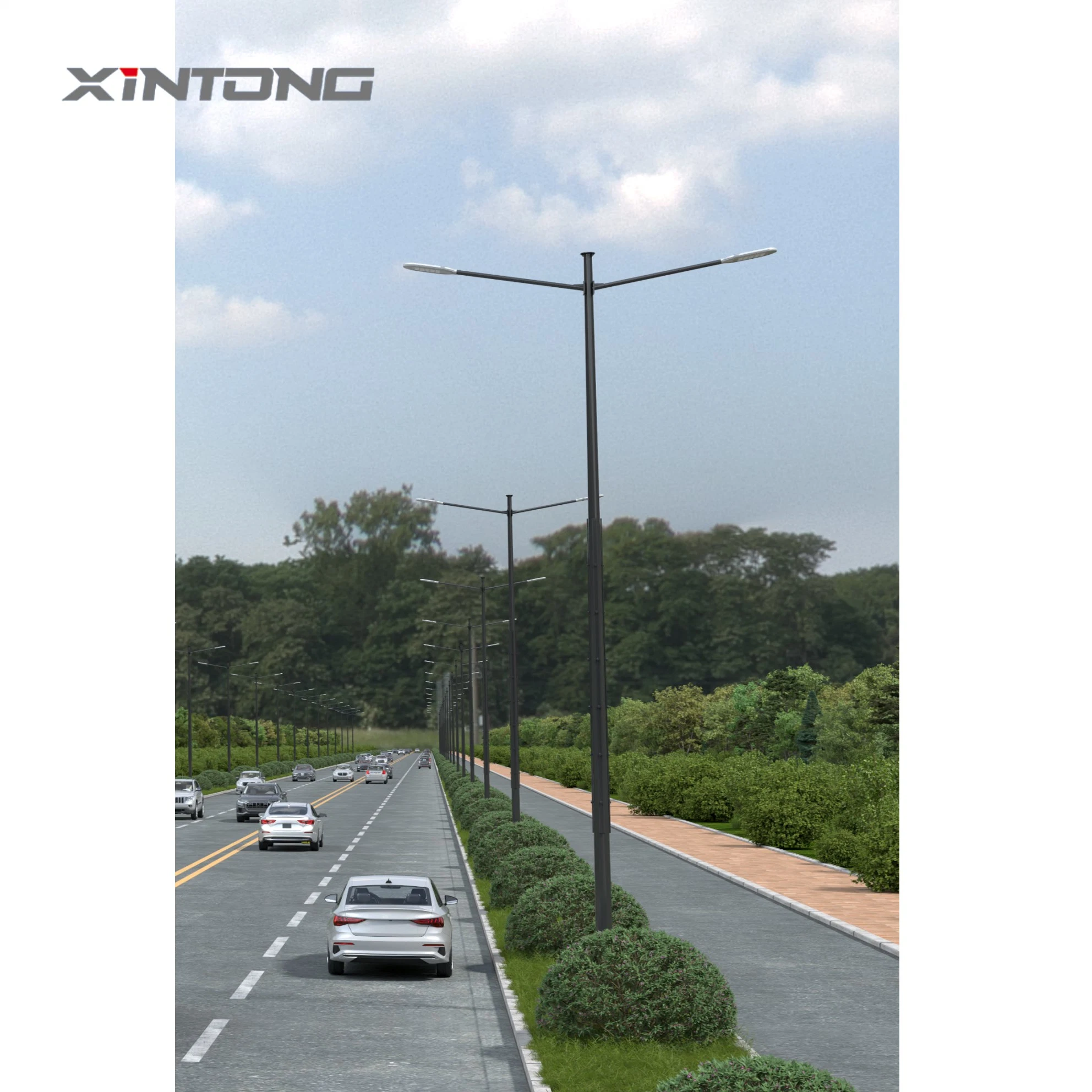 Fashion 24V Xintong Carton Box 14lm/W LED Lamp Solar Street Light with CE