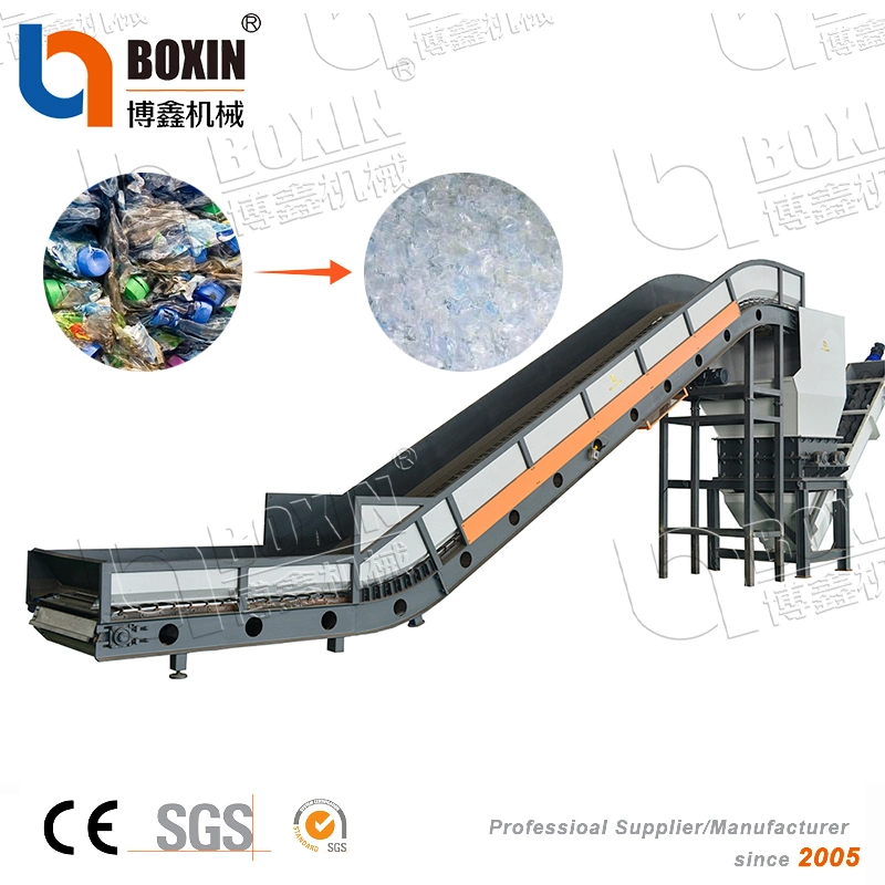 Support Customization Wear-Resistant 1500kg/H Plastic Crushing Machines Plastic Granules Recycling Machines Environmental Protection