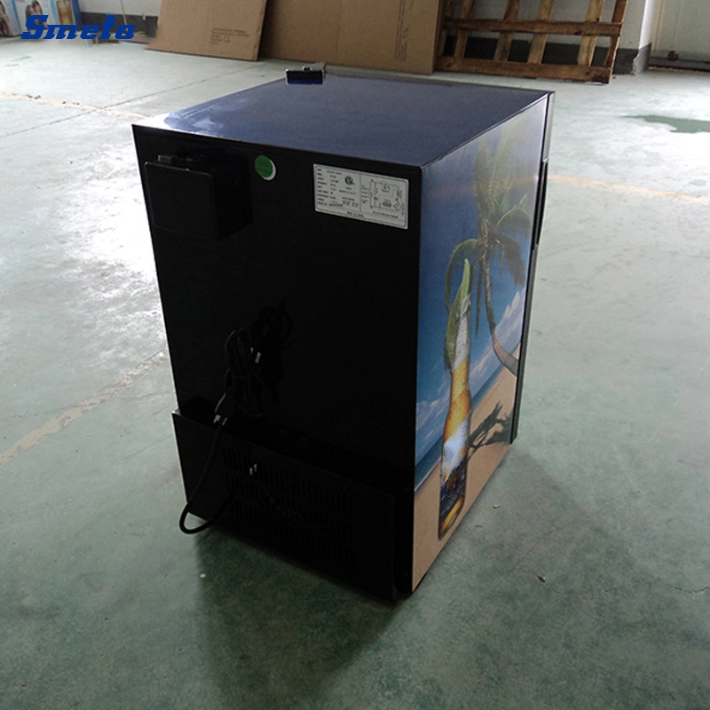 Beer Beverage Chiller Supermarket Fridge Showcase 52L Cooling Display Showcase for Tss-52wb5 (B)