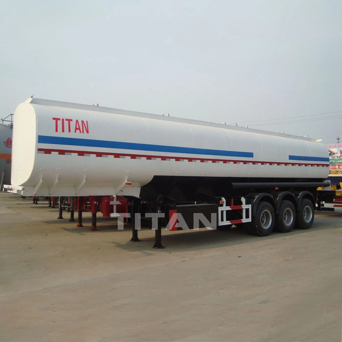 Titan Carbon Steel 60000 Liter Crude Oil Storage Trailer Tank