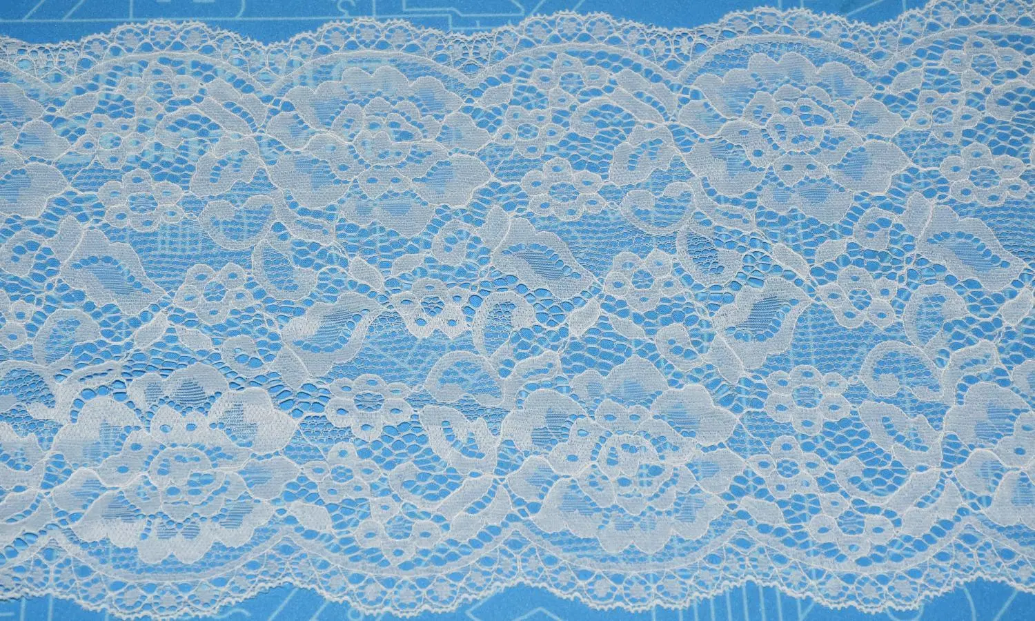 Lace Knitting Stretch Fabric nylon spandex Lingerie Lace