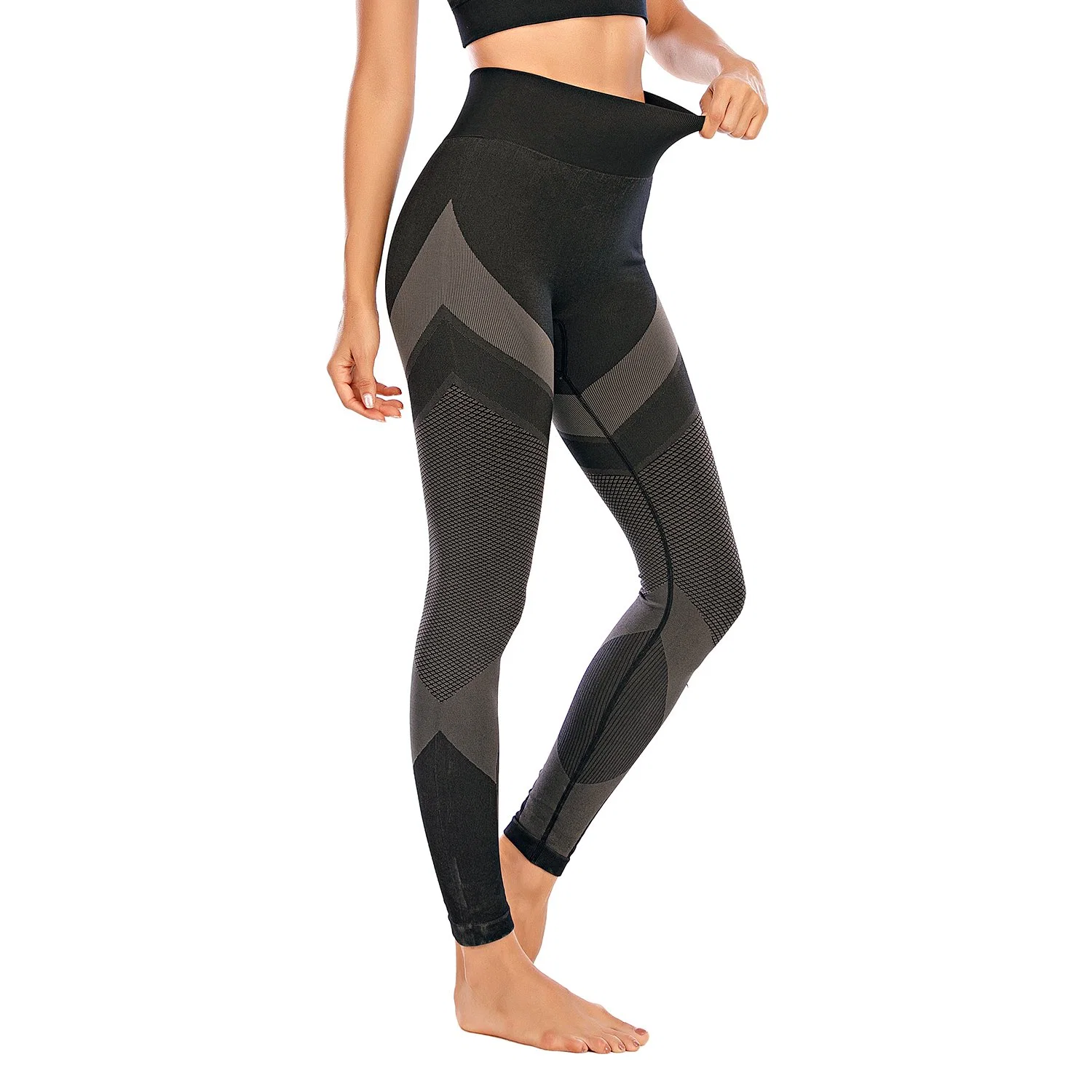 Les femmes haut Waisted Seamless Booty Pantalon de Yoga d'entraînement