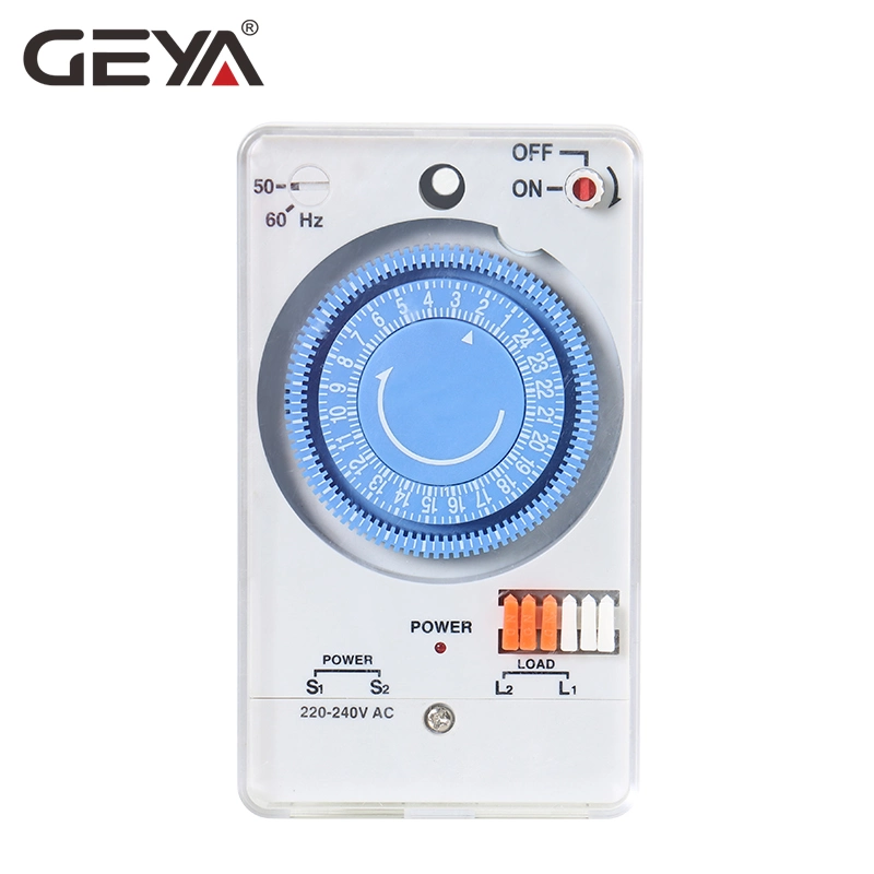 Geya 220V Relay Wall Indoor Digital Timer Power Delay Switch Mechanical Timer