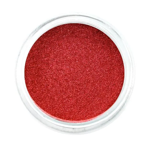 Cosmetic Grade Synthetic Mica Pigment, Blood Red Pearlescent Pigment