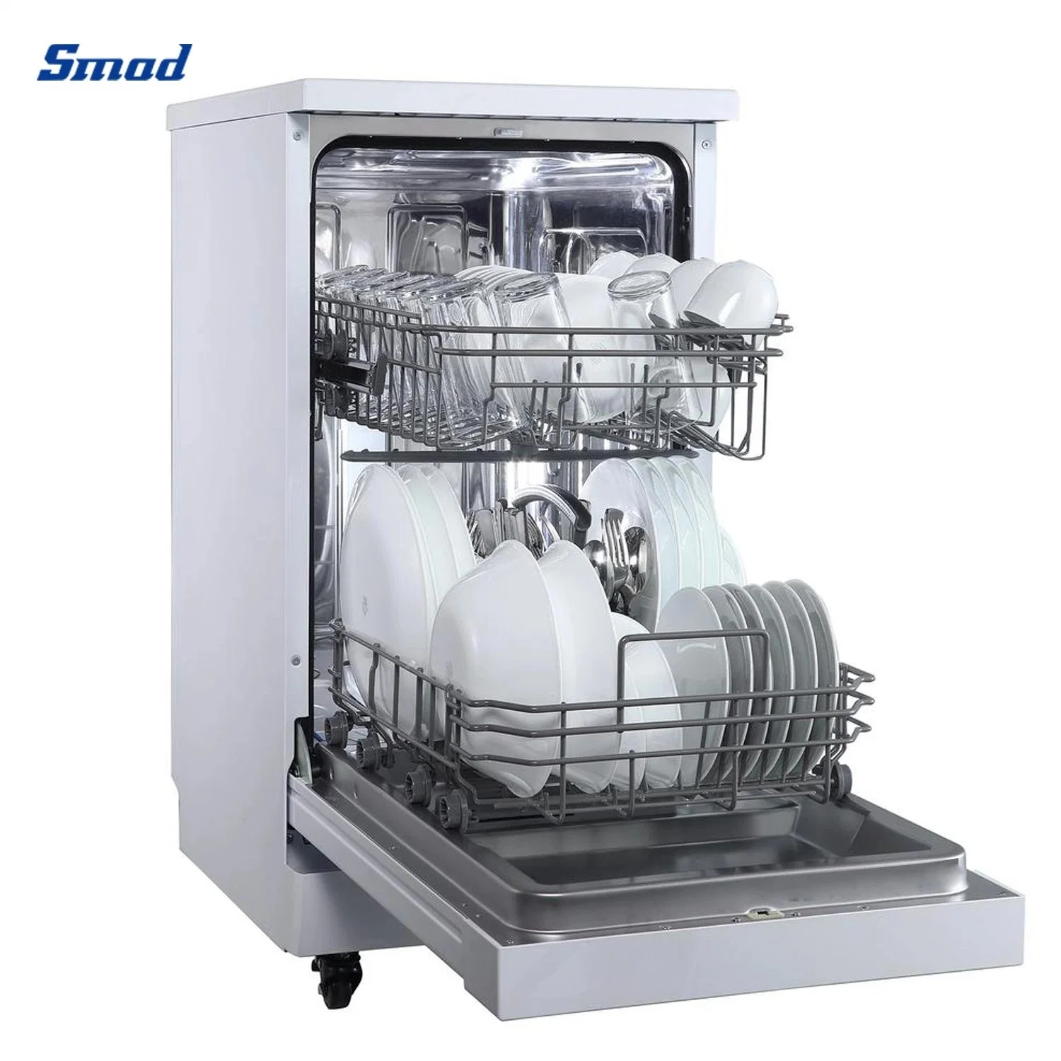 High Efficiency 18 Inch Portable Free Standing Kitchen Dishwashing Machine