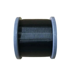 0.48mm Black Color Zipper Wire Nylon Coil Zipper Monofilament Yarn