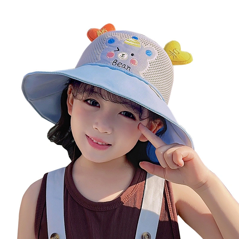 Fashionable Cool Spring Wholesale Cotton Leisure Bucket Beanie Unisex Kids' Sports Cap