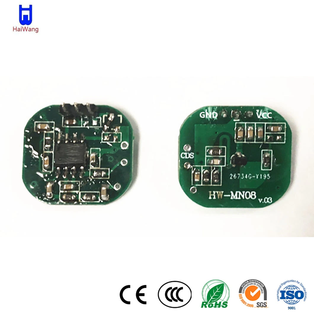 Haiwang DC-3.3V Operating Voltage Doppler Sensor Module China Supplier Wholesale/Supplier Quality 10m Sensing Distance Hw-Mn08 Single-Board Microwave Induction Module