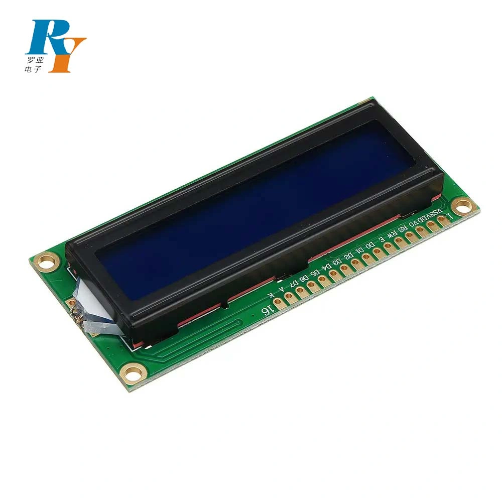 1602A Stn Blue Transflective 16X2 Character LCD Module with 8-Bit Mpu Interface