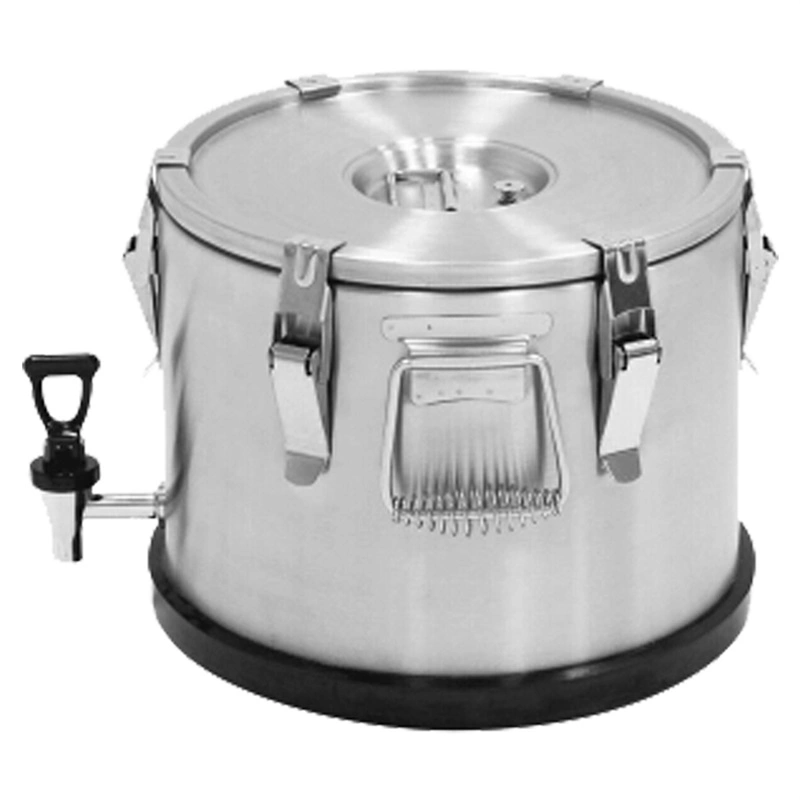 Cookware Stainless Steel Food Transport Container Heat Insulation Barrel