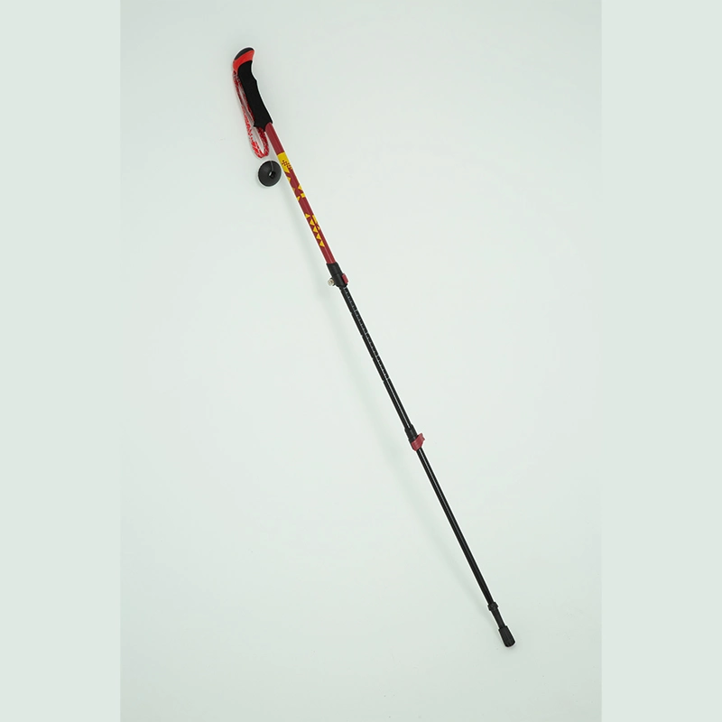 Manufacturer OEM Hiking Adjustable Alpenstock Pole Lightweight Walking Stick for Sport