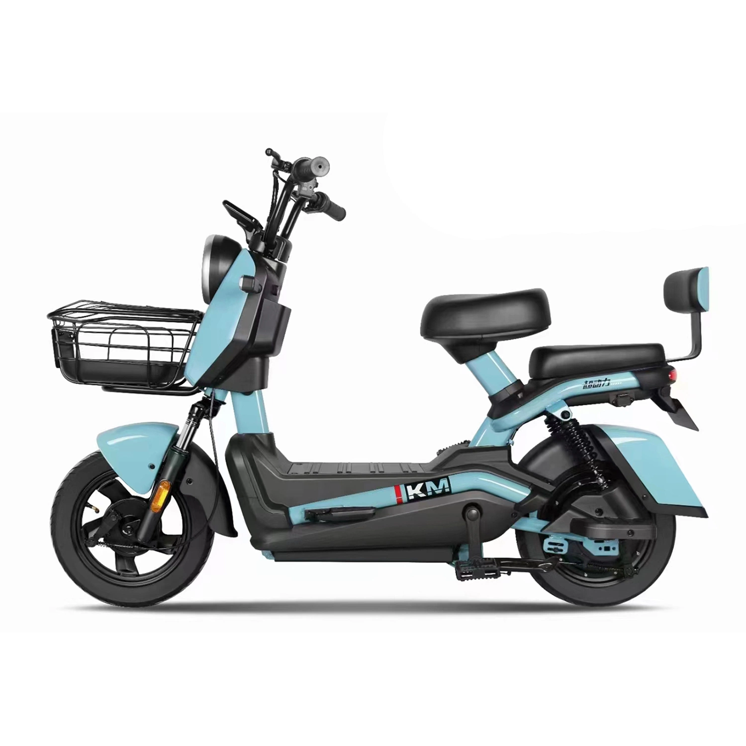 400W CKD SKD Scooter eléctrico con pedales freno de disco eléctrico Bicicletas