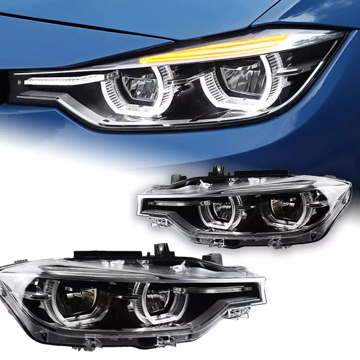 Car Accessories Auto Lamp for BMW F30 2013-2018 LED Headlight