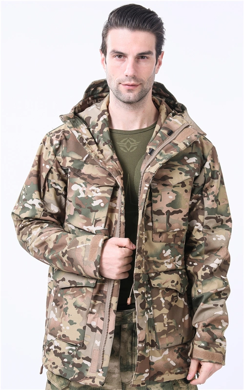 Esdy New Sports Outdoor Hunting Military Style Tactical Fleece Windbreaker