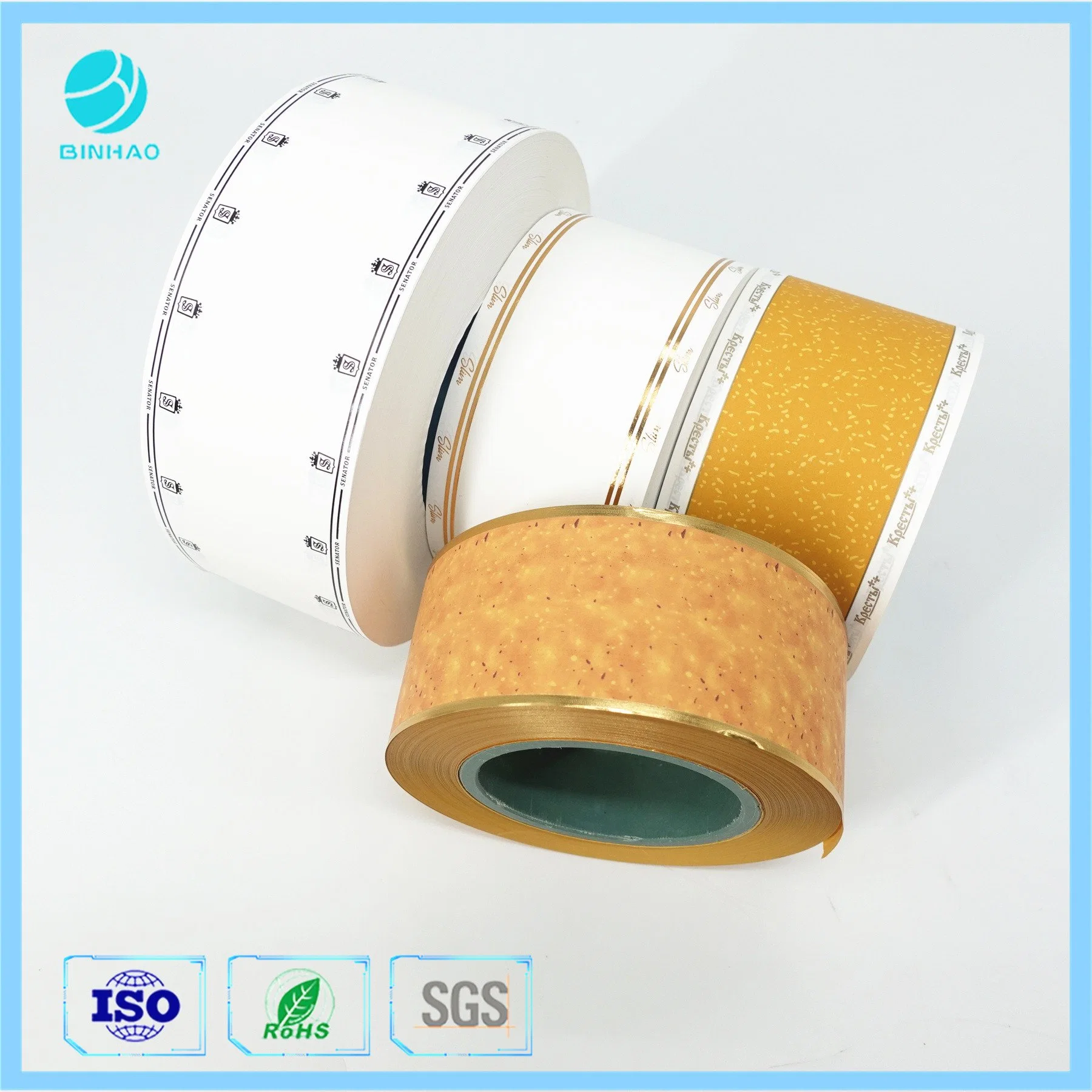 Hologram Printing Tipping Paper on Gd Machine Wrapping Filter Rod Paper