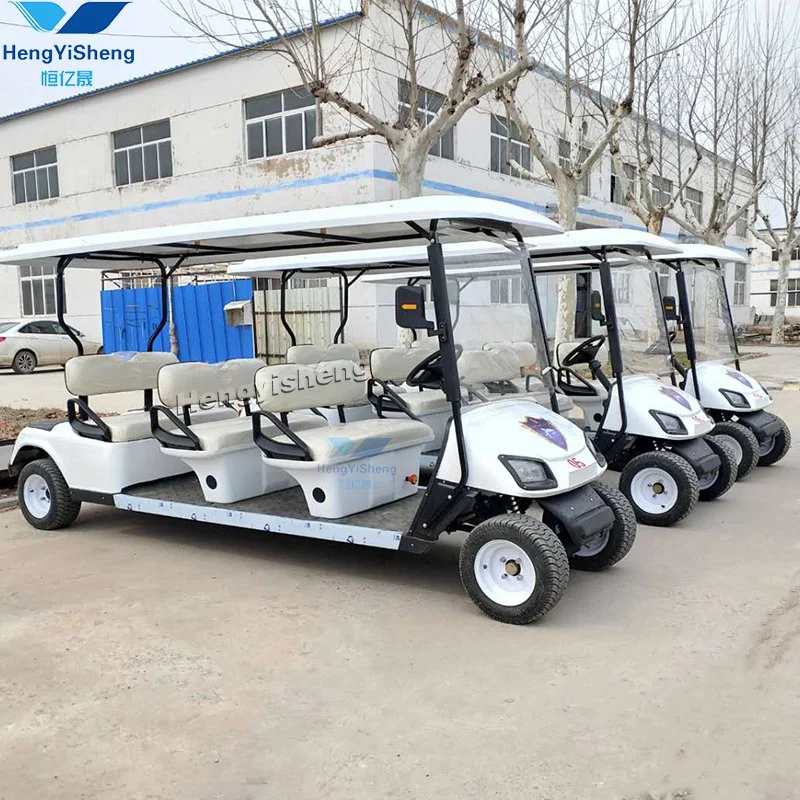 6 Seater Electric Golf Carts Cheap Prices Buggy Car for Sale