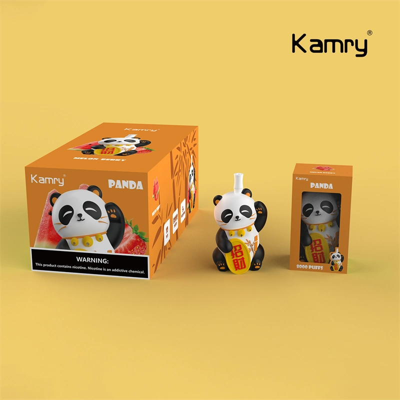 Kamry Lucky Panda 2023 buena calidad 8000puff más populares disponible Fumar cigarrillos electrónicos VAPE Pen OEM ODM Direct Factory Wholesale E Cigarete