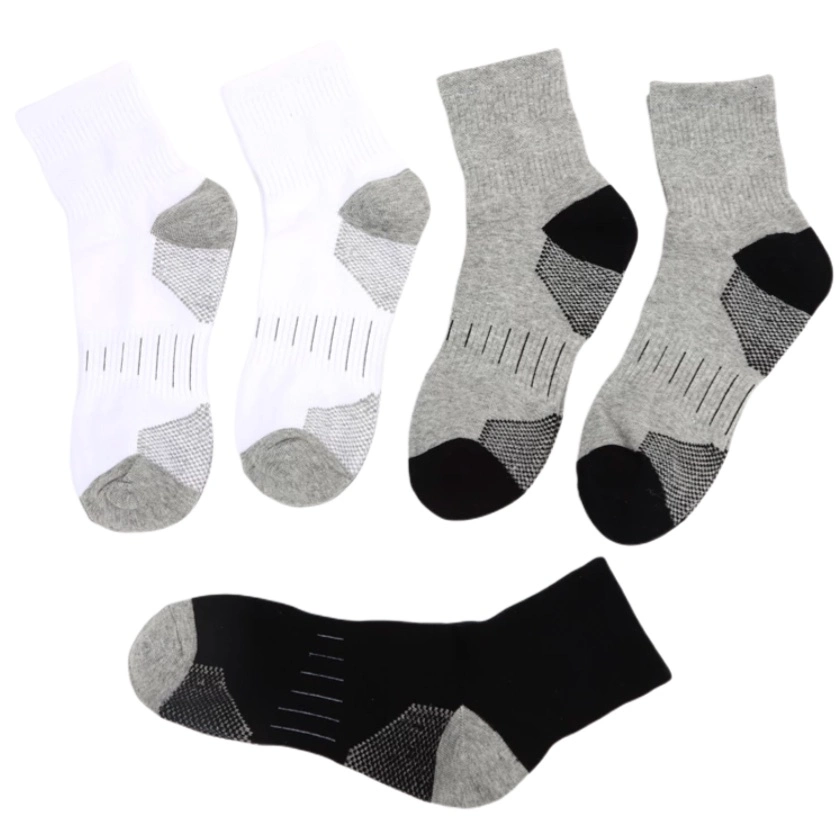 Men's Running Crew Cotton Socks