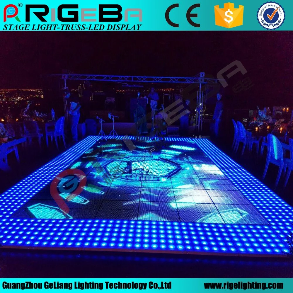 Palco Light P10 LED Vídeo Dance Floor Display para Bar/Wedding/Concert/disco/DJ