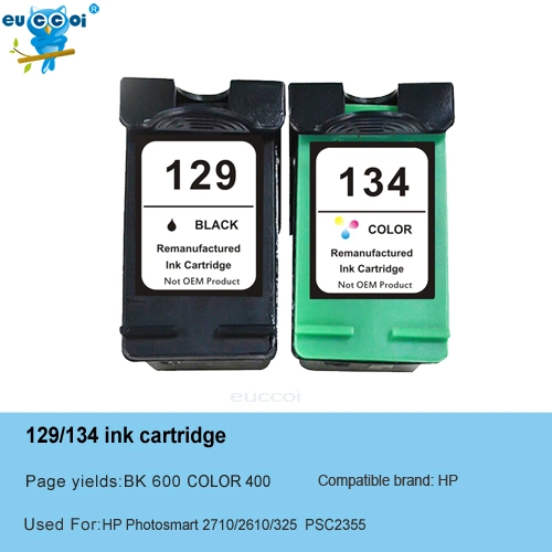 Environmental Remanufactured Ink Cartridge 129/134