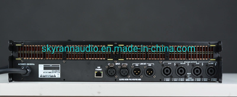 La8 4*1350W profissionais 4 amplificador de canal digital DSP de Alta Potência DJ Power AMP