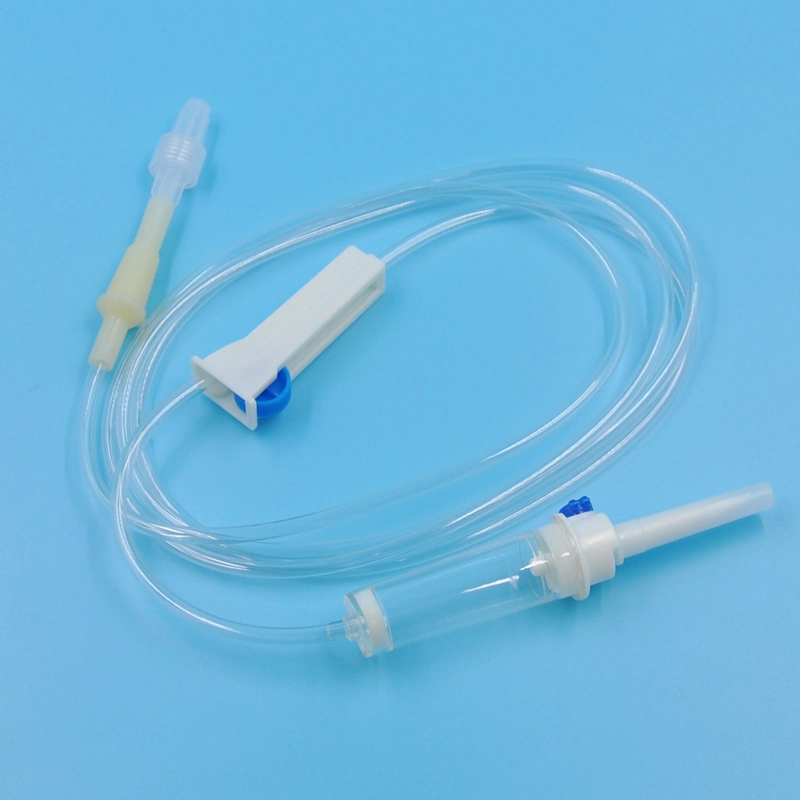 CE zertifiziert China Cheaper Price Medical sterile Einweg IV Infusion Set Giving Sets Administration Sets Bluttransfusionsleitungen