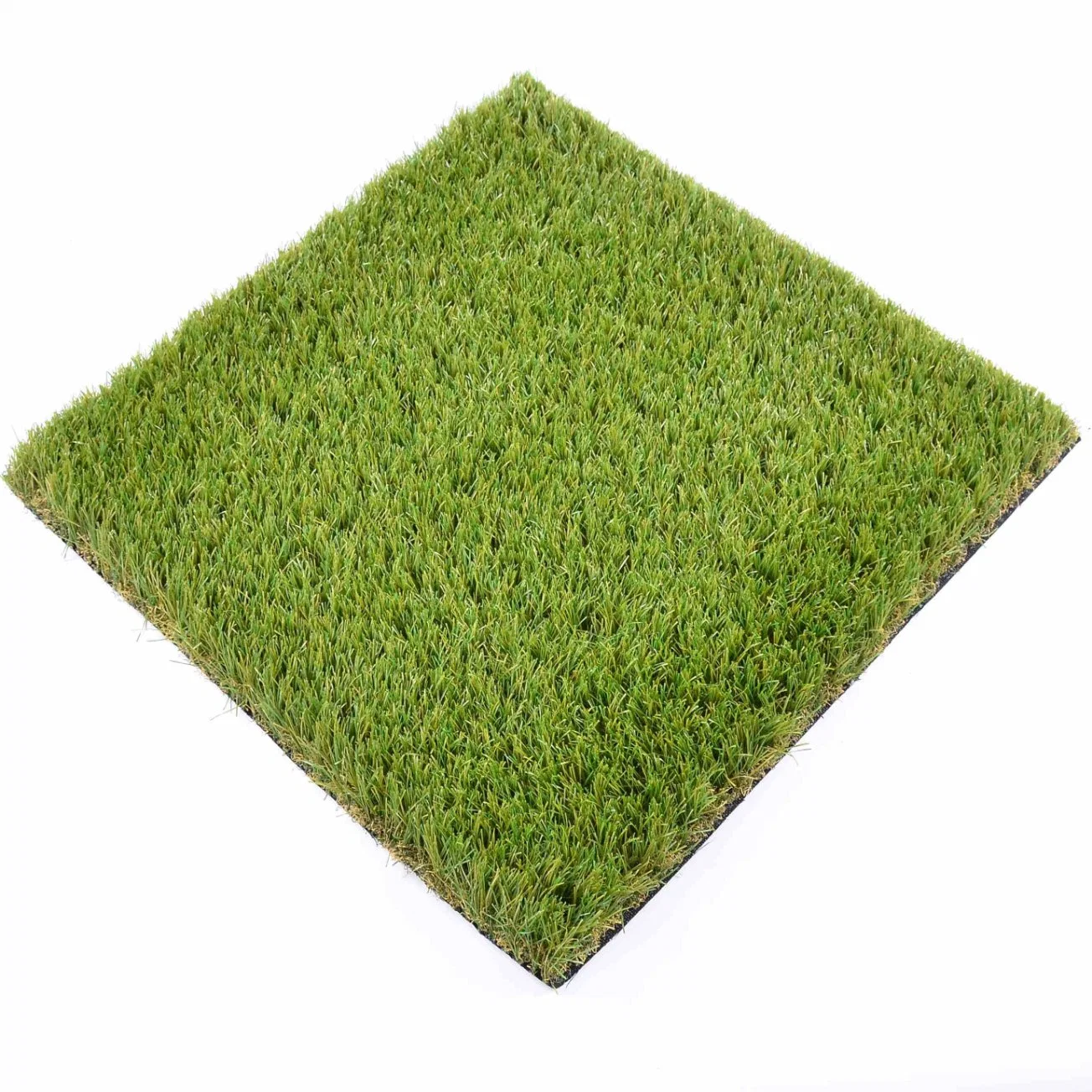 Un aspecto natural verde pradera de césped artificial de alfombras para el paisaje, su uso en casa amago de césped artificial