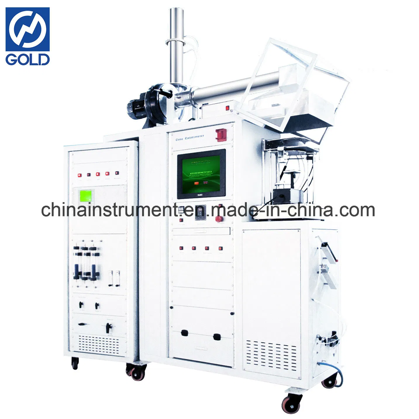 Cone Calorimeter Fire Testing Equipment ISO 5660 Flammability Analyzer