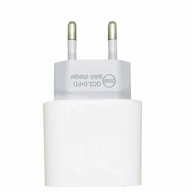 20W Pd QC4.0 QC3.0 Fast Charger for Phone USB Quick Charge Adapter