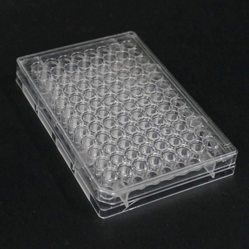 Medical PS Material Disposable Flat Bottom U Shape Bottom 96 Well Cell Culture Plate