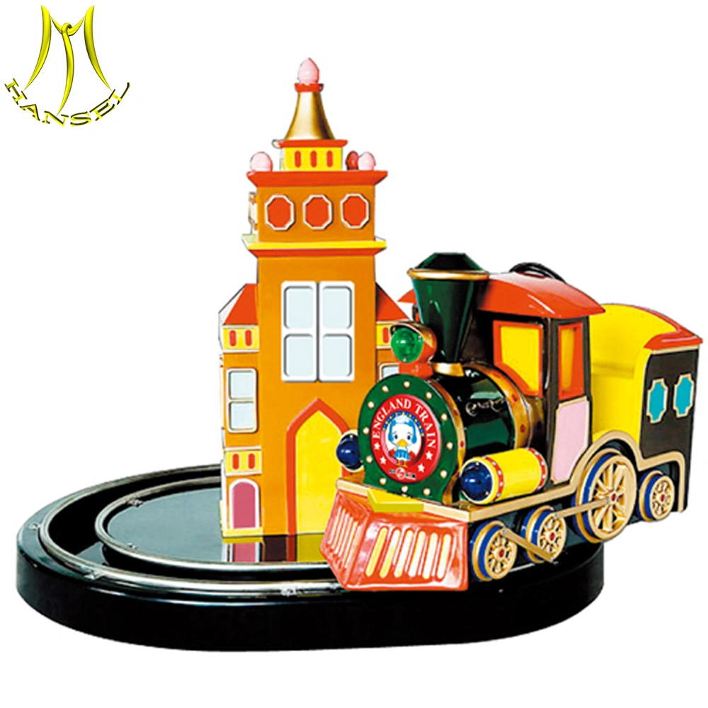 Hansel Venta caliente Monedas Tren Castillo Merry Go Round para la venta