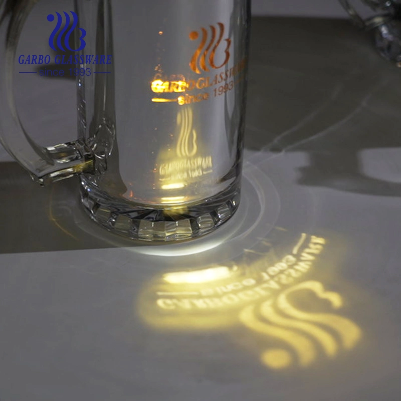 Top Seller Beer Mug Electroplating Color Spraying Barware with Laser Logo Custom Beer Cup with Handle Beer Glass Mug