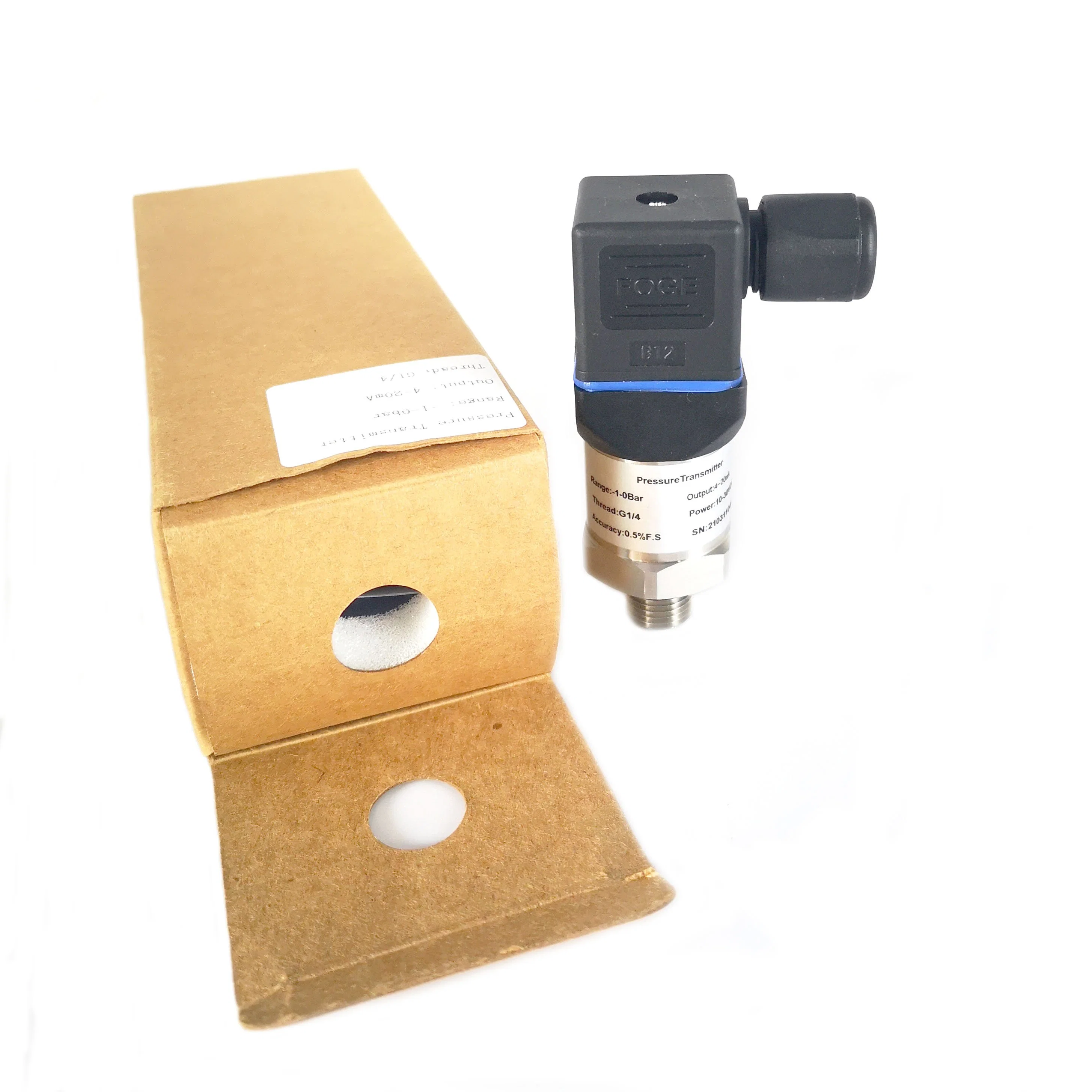 Pressure Transducer 4-20mA Output Pressure Transmitter Transducer for Water Gas Oil